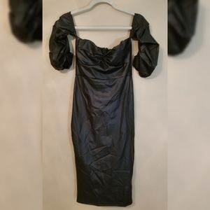 🖤SOLD🖤 Fashion Nova Wild Rider Leather Dress